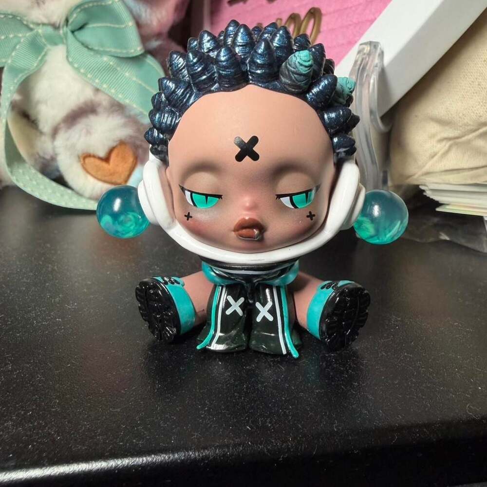 Pop Mart Skullpanda City of Night Series - DJ Player Figure (No Box/Card)